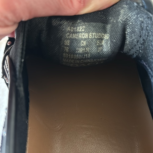 Coach Cameron Suede Studded Slip On Sneakers Size 7 - Picture 8 of 8